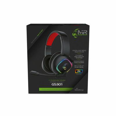 KÕRVAKLAPID Mänguri GS301/BLACK/RED MRGS301 MEDIARANGE