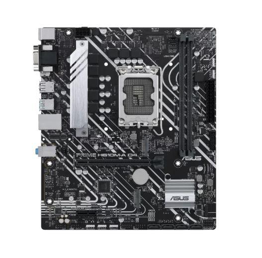 Emaplaat|ASUS|Intel H610|LGA1700|Micro-ATX|Memory DDR4|Memory slots 2|P&...
