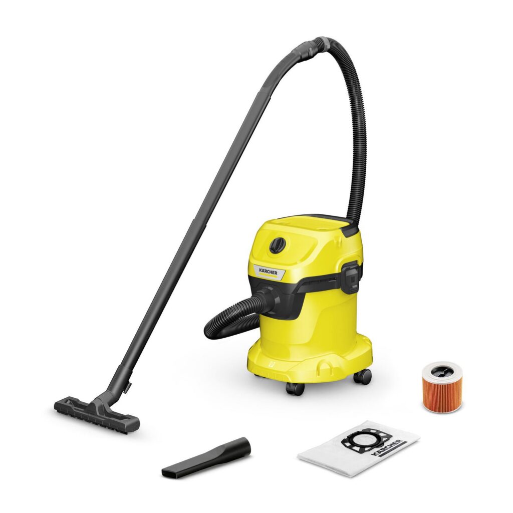 Vacuum Cleaner|KARCHER|Wet and dry vacuum cleaner WD 3 V-15/6/20|1000 Wa...