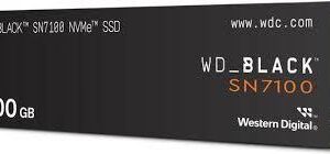 SSD|WESTERN DIGITAL|Black SN7100|500GB|M.2|PCIe Gen4|NVMe|3D TLC|Write speed 5800 MBytes/sec|Read speed 6800 MBytes/sec|WDS500G4X0E