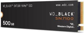 SSD|WESTERN DIGITAL|Black SN7100|500GB|M.2|PCIe Gen4|NVMe|3D TLC|Write s...