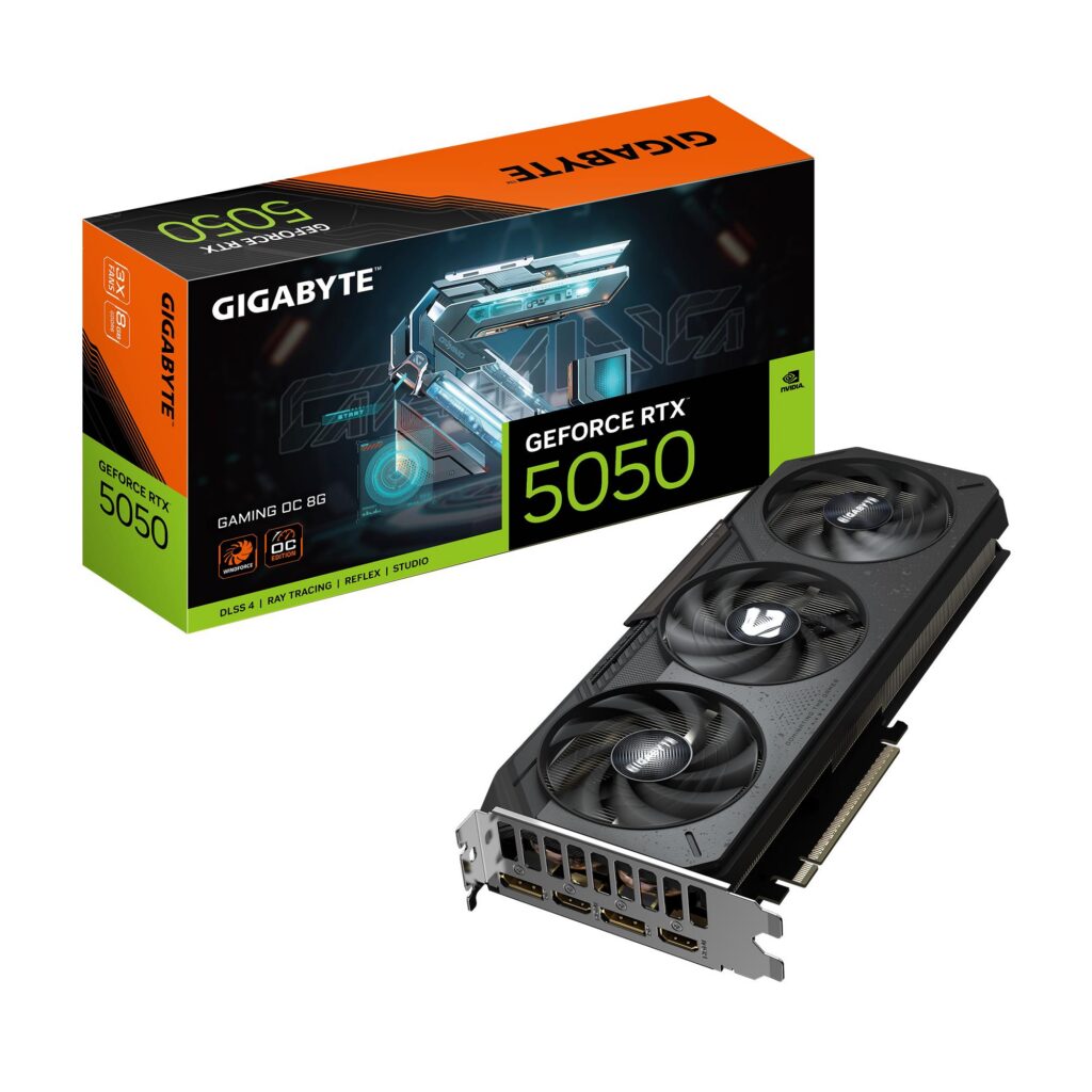 Graphics Card|GIGABYTE|NVIDIA GeForce RTX 5050|8 GB|GDDR6|128 bit|PCIE 5...