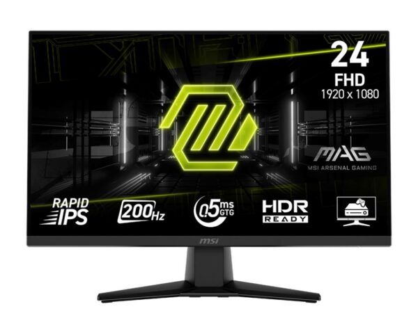 LCD Monitor|MSI|MAG 242F|23.8″|Mänguri|Matte|Panel IPS|1920×10...
