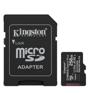 MÄLUKAART SDXC 256GB UHS-I/W/ADAPTER SDCS3/256GB KINGSTON