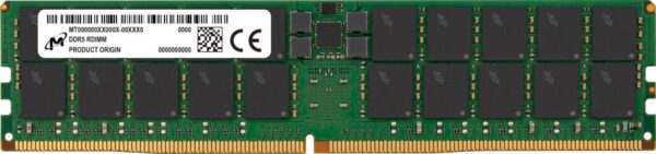 Server Memory Module|MICRON|DDR5|128GB|RDIMM|5600 MHz|CL 46|1.1 V|MTC40F2047S1RC56BR