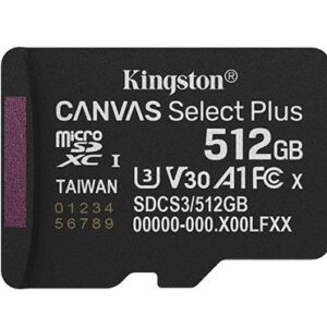 MÄLUKAART SDXC 512GB UHS-I/SDCS3/512GBSP KINGSTON
