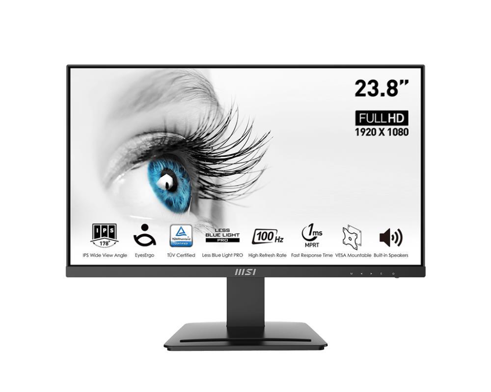 LCD Monitor|MSI|PRO MP243X|23.8″|Business|Matte|Panel IPS|1920&#21...