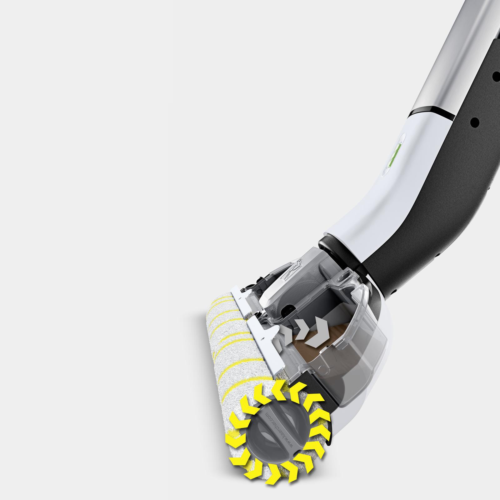 Vacuum Cleaner|KARCHER|Electric wiping mop EWM 2|Cordless|White|Weight 2...