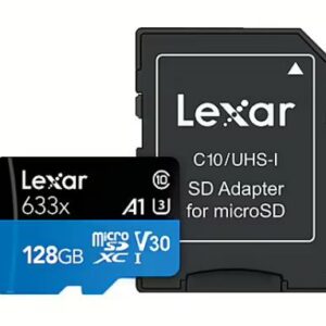 MÄLUKAART SDXC 128GB UHS-I/W/A LMSBLPL128G-BNANG LEXAR