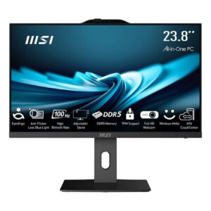 Monoblock PC|MSI|PRO|AP241P 14M|Business|All in One|CPU Core i5|i5-14400|2500 MHz|Screen 23.8"|RAM 16GB|DDR5|5600 MHz|SSD 500GB|Graphics card Intel UHD Graphics|Integrated|Colour White|PROAP242P14M-892XEU