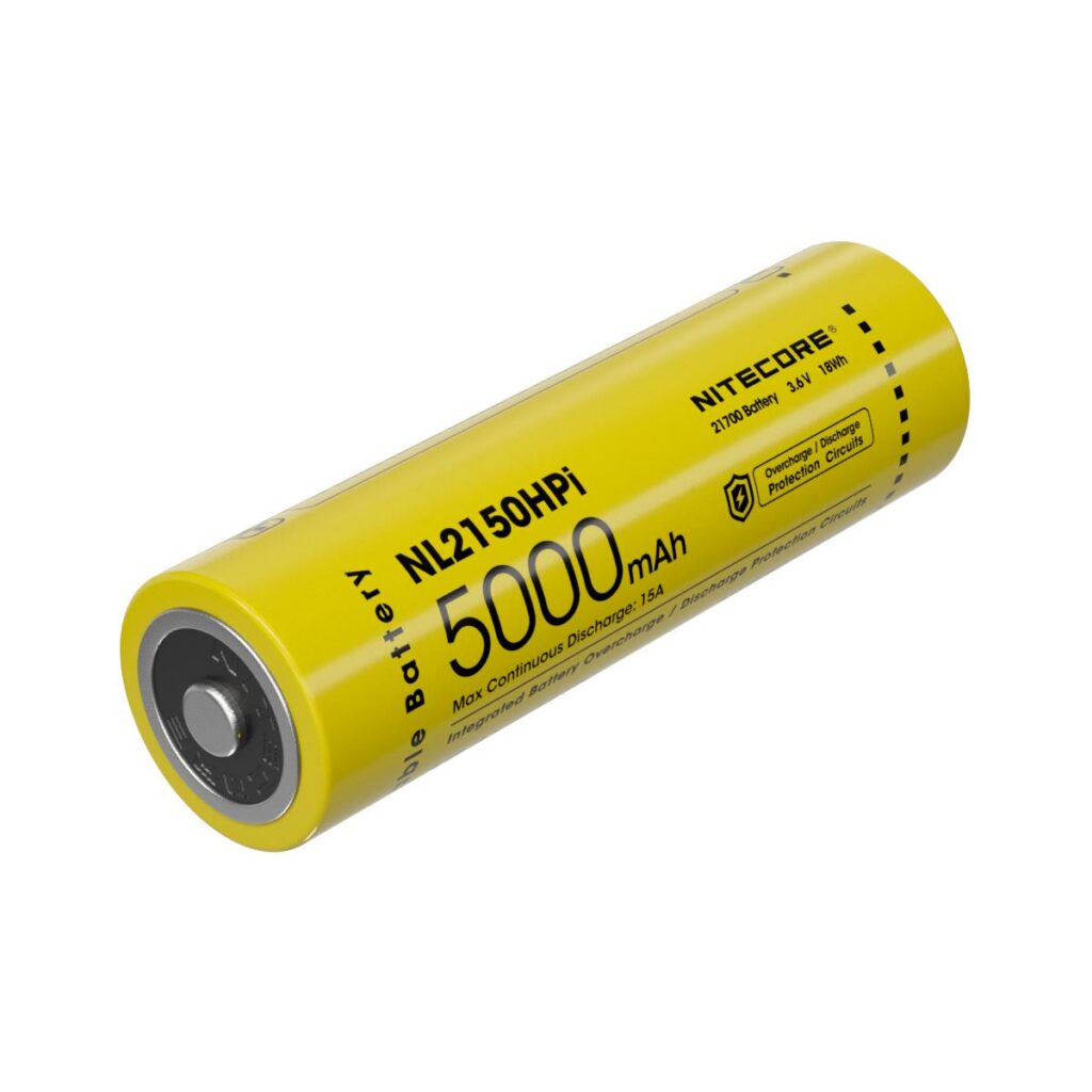 BATTERY RECH. LI-ION 3.6V/NL2150HPI(5000MAH) NITECORE