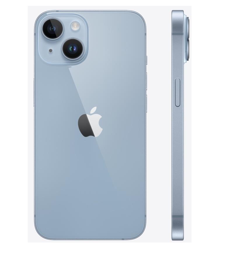 REFURB. PHONE IPHONE 14/256GB BLUE A GRADE RED