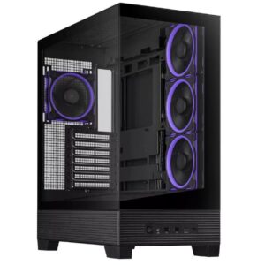 Case|ASUS|ASUS A31 PLUS Case|MidiTower|Case product features Transparent panel|ATX|BTX|MicroATX|MiniITX|Colour Black|A31PLUSTGARGBBLACK