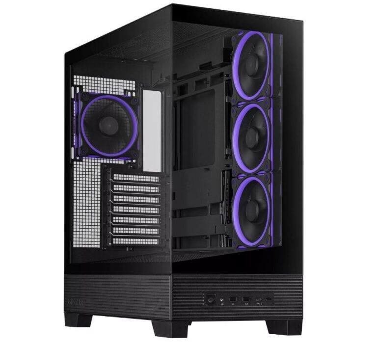 Case|ASUS|ASUS A31 PLUS Case|MidiTower|Case product features Transparent...
