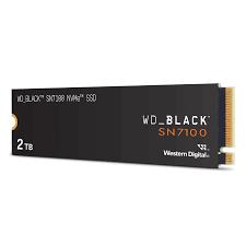 SSD|WESTERN DIGITAL|Black SN7100|2TB|M.2|PCIe Gen4|NVMe|3D TLC|Write spe...
