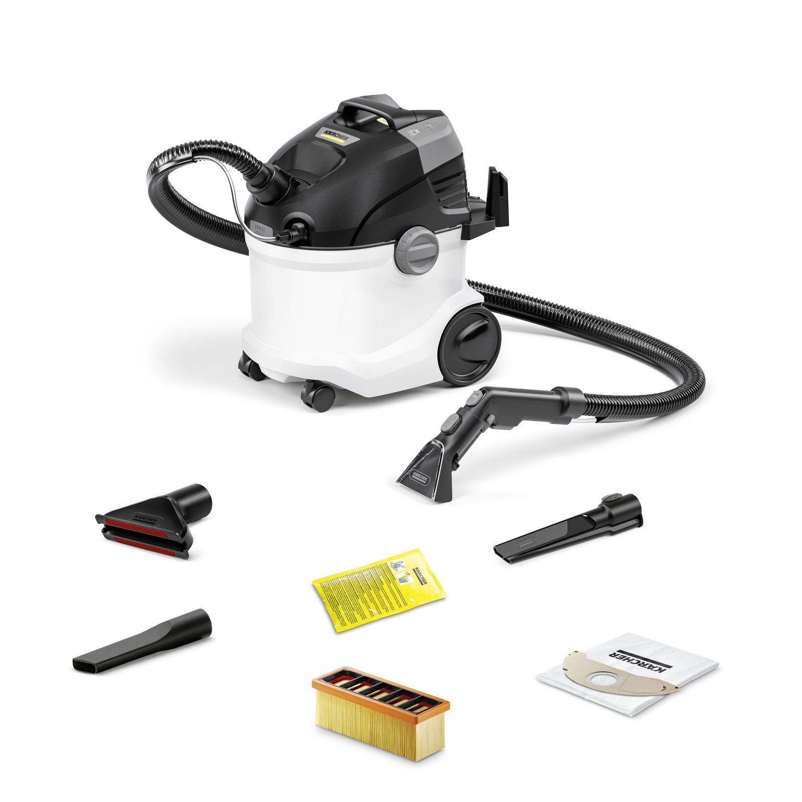 Vacuum Cleaner|KARCHER|Spray extraction cleaner SE 5 Car|Wet/dry/Car cle...