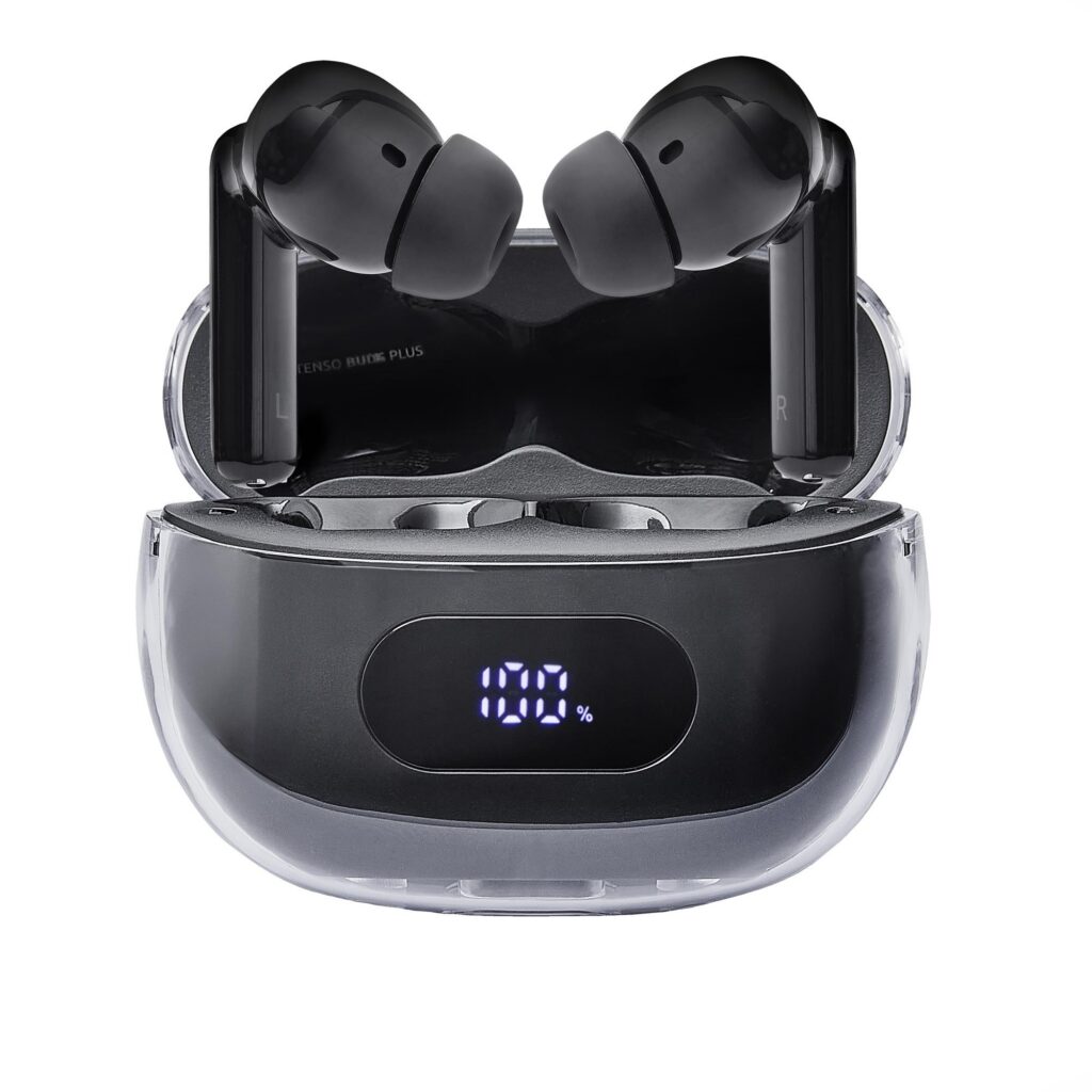 HEADSET BUDS PLUS T310AE/BLACK 3720310 INTENSO