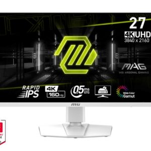 LCD Monitor|MSI|MAG 274URFW|27″|Mänguri/4K|Matte|Panel IPS|3840&#21...