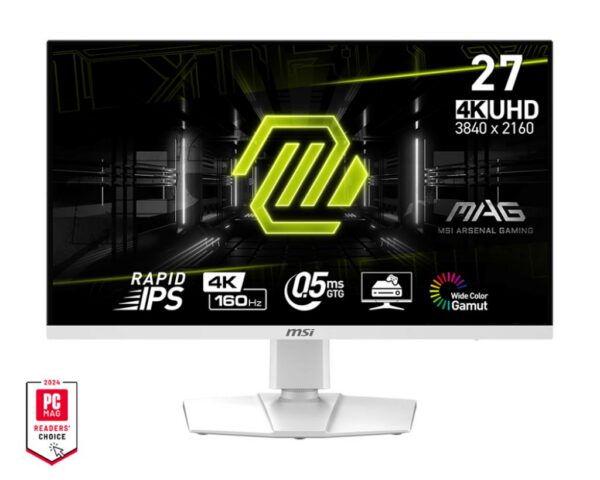 LCD Monitor|MSI|MAG 274URFW|27″|Mänguri/4K|Matte|Panel IPS|3840&#21...
