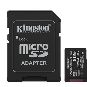 MÄLUKAART SDXC 512GB UHS-I/W/ADAPTER SDCS3/512GB KINGSTON
