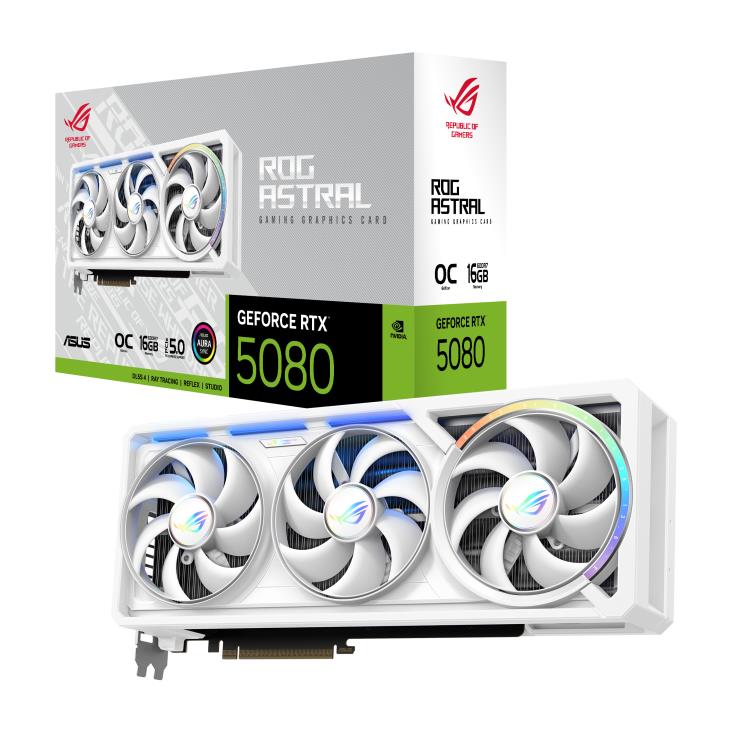 Videokaart|ASUS|NVIDIA GeForce RTX 5080|16 GB|GDDR7|256 bit|Triple sl&#8...