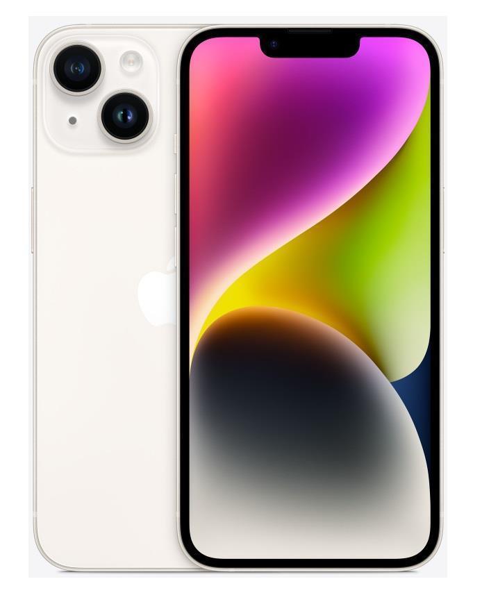 REFURB. PHONE IPHONE 14/256GB STARLIGHT A GRADE RED