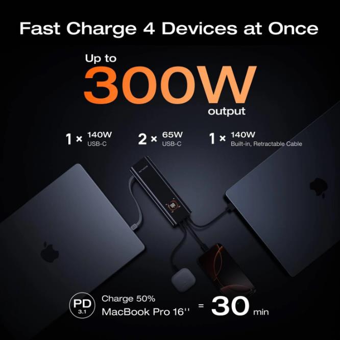 AKUPANK USB 27650MAH RAPID/PRO +KAABEL 5019301011 ECOFLOW