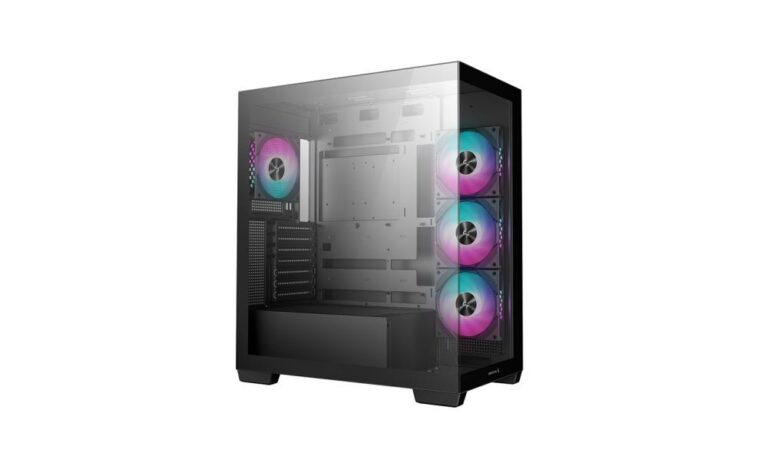 Case|DEEPCOOL|CG580 4F|MidiTower|Case product features Transparent panel...