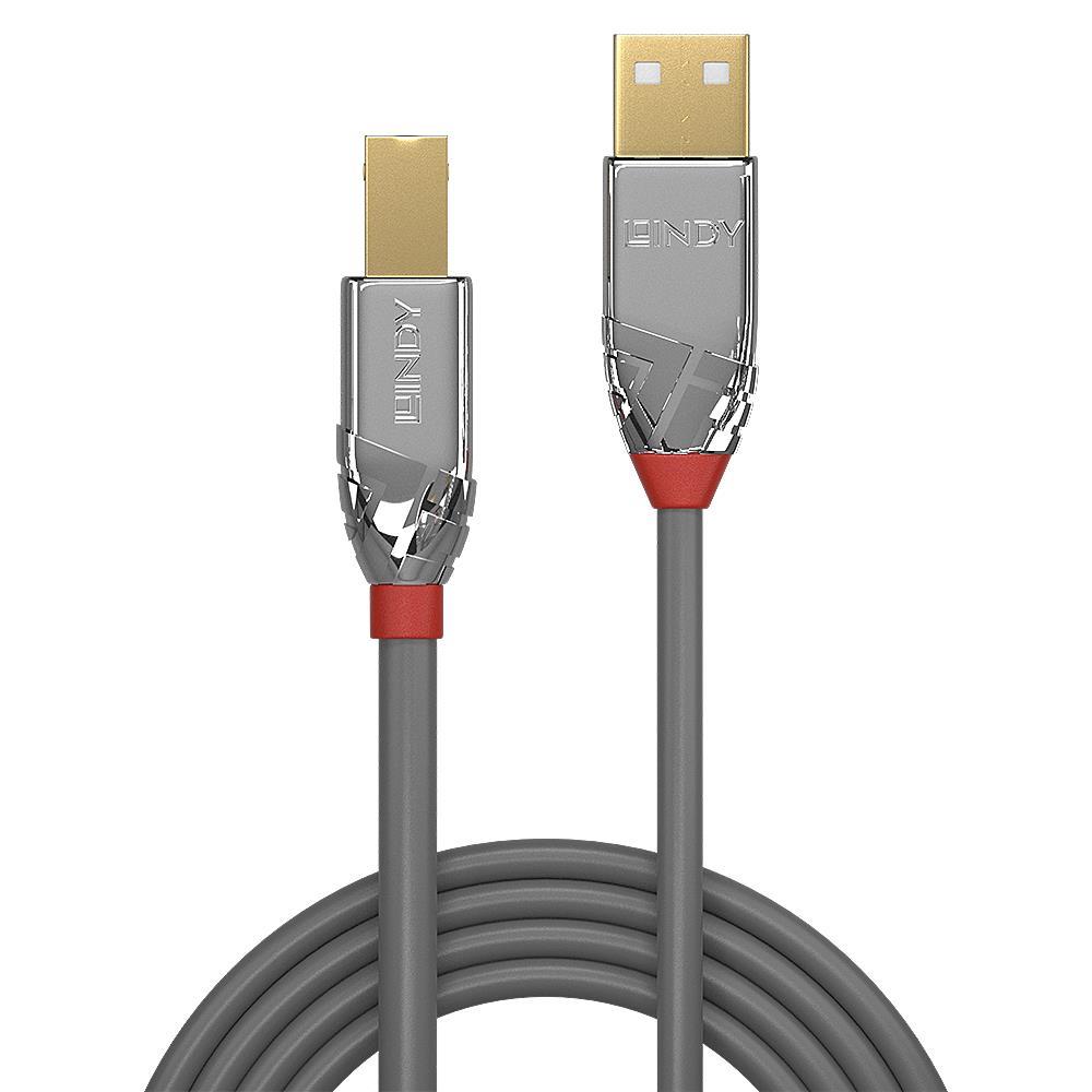 KAABEL USB2 A-B 3M/CROMO 36643 LINDY