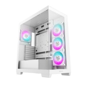 Case|DEEPCOOL|CG580 4F WH|MidiTower|Case product features Transparent panel|Not included|ATX|MicroATX|MiniITX|Colour White|R-CG580-WHADA4-G-1