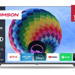 Televiisor|THOMSON|43″|4K/Smart|QLED|3840×2160|Juhtmevaba LAN|Bluet...