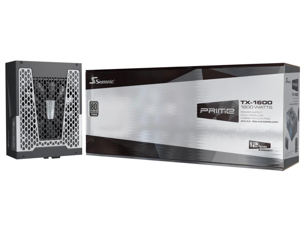 Toiteplokk|SEASONIC|PRIME TX ATX 3.0|1600 Watts|Efficiency 80 PLUS TIT&#...