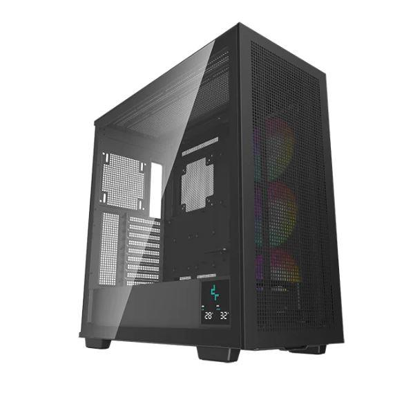 Case|DEEPCOOL|MORPHEUS|Case product features Transparent panel|Colour Bl...