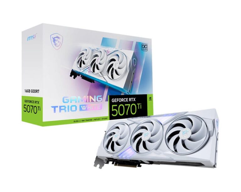 Videokaart|MSI|NVIDIA GeForce RTX 5070 Ti|16 GB|GDDR7|256 bit|PCIE 5&#82...