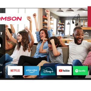 Televiisor|THOMSON|55″|4K/Smart|QLED|3840×2160|Google TV|Black|55...