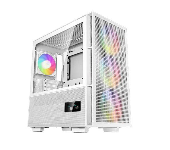 Case|DEEPCOOL|CH560 DIGITAL WH|Case product features Transparent panel|N...