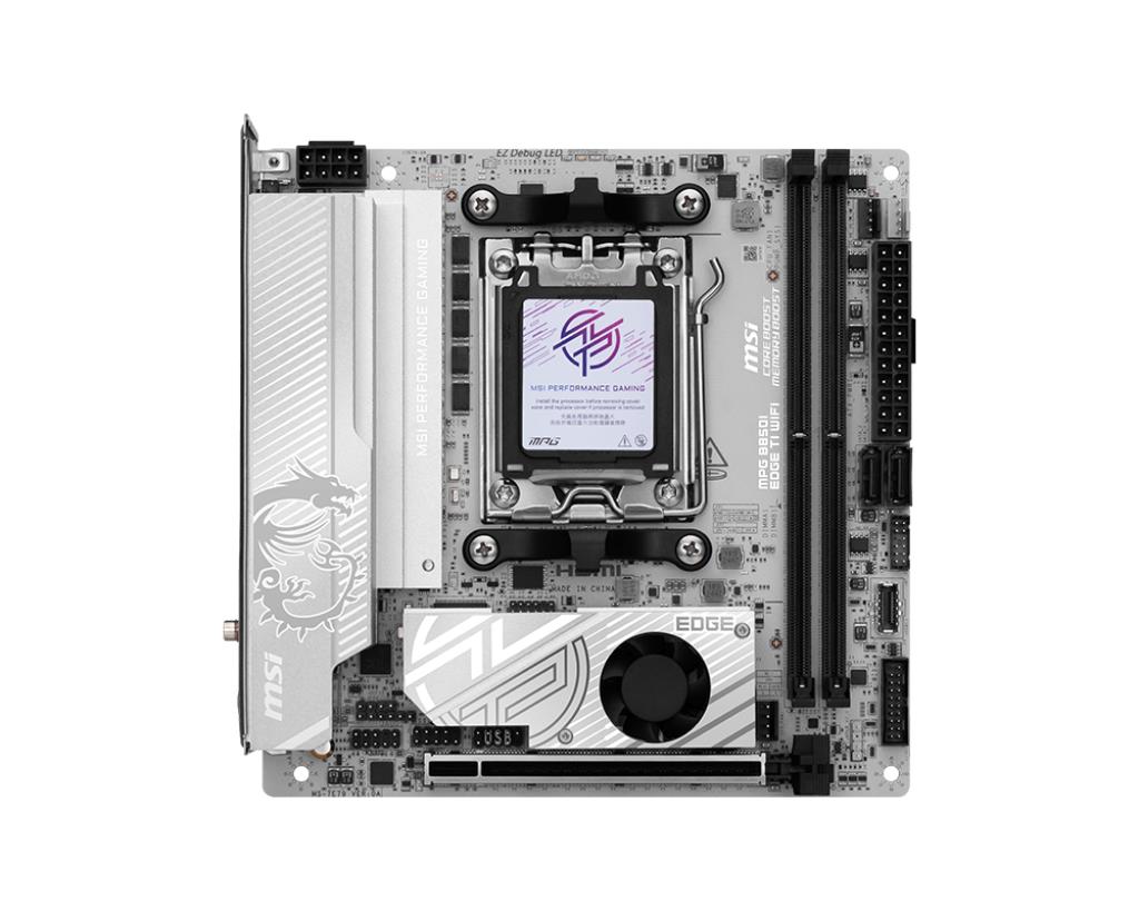 Emaplaat|MSI|AMD B850|SAM5|Mini-ITX|Memory DDR5|Memory slots 2|MPGB850I&...