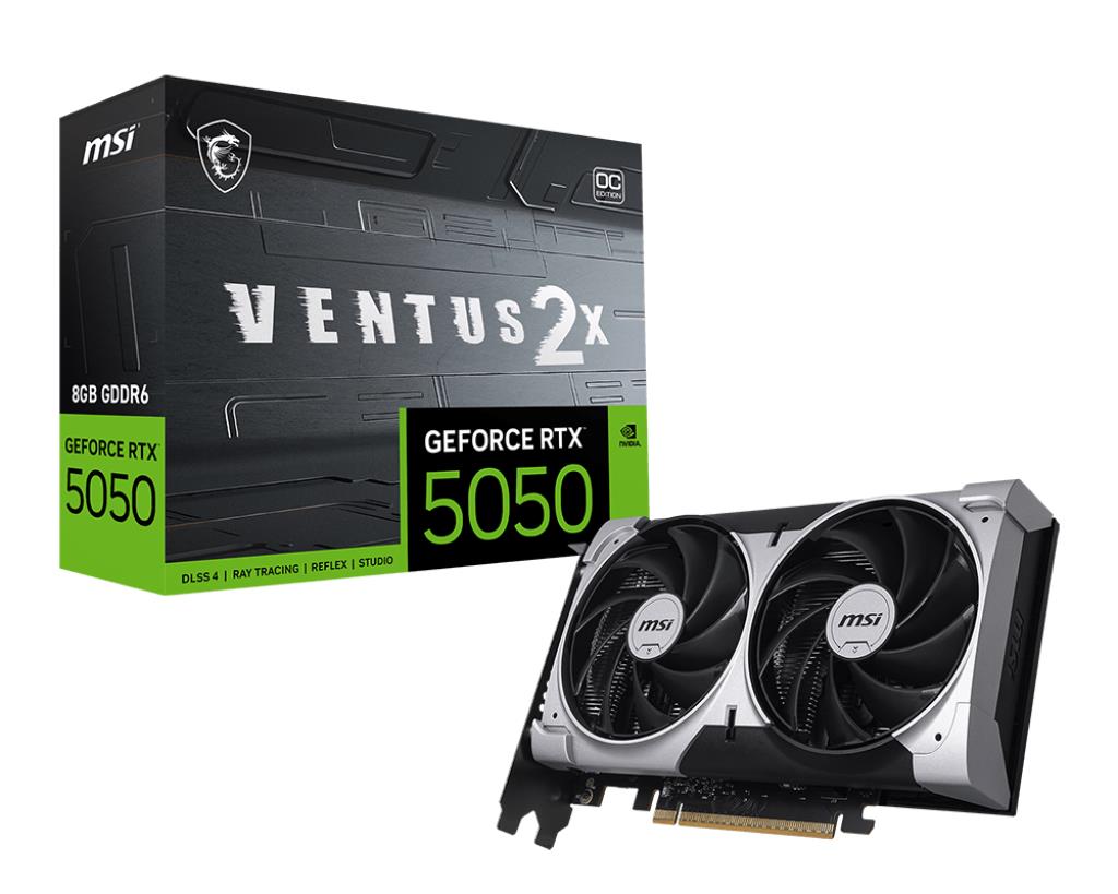 Graphics Card|MSI|NVIDIA GeForce RTX 5050|8 GB|GDDR6|128 bit|PCIE 5.0 16...