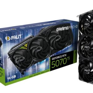 Videokaart|PALIT|NVIDIA GeForce RTX 5070 Ti|16 GB|GDDR7|256 bit|PCIE ...