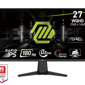 LCD Monitor|MSI|MAG 275QF|27″|Mänguri|Matte|Panel IPS|2560×144...