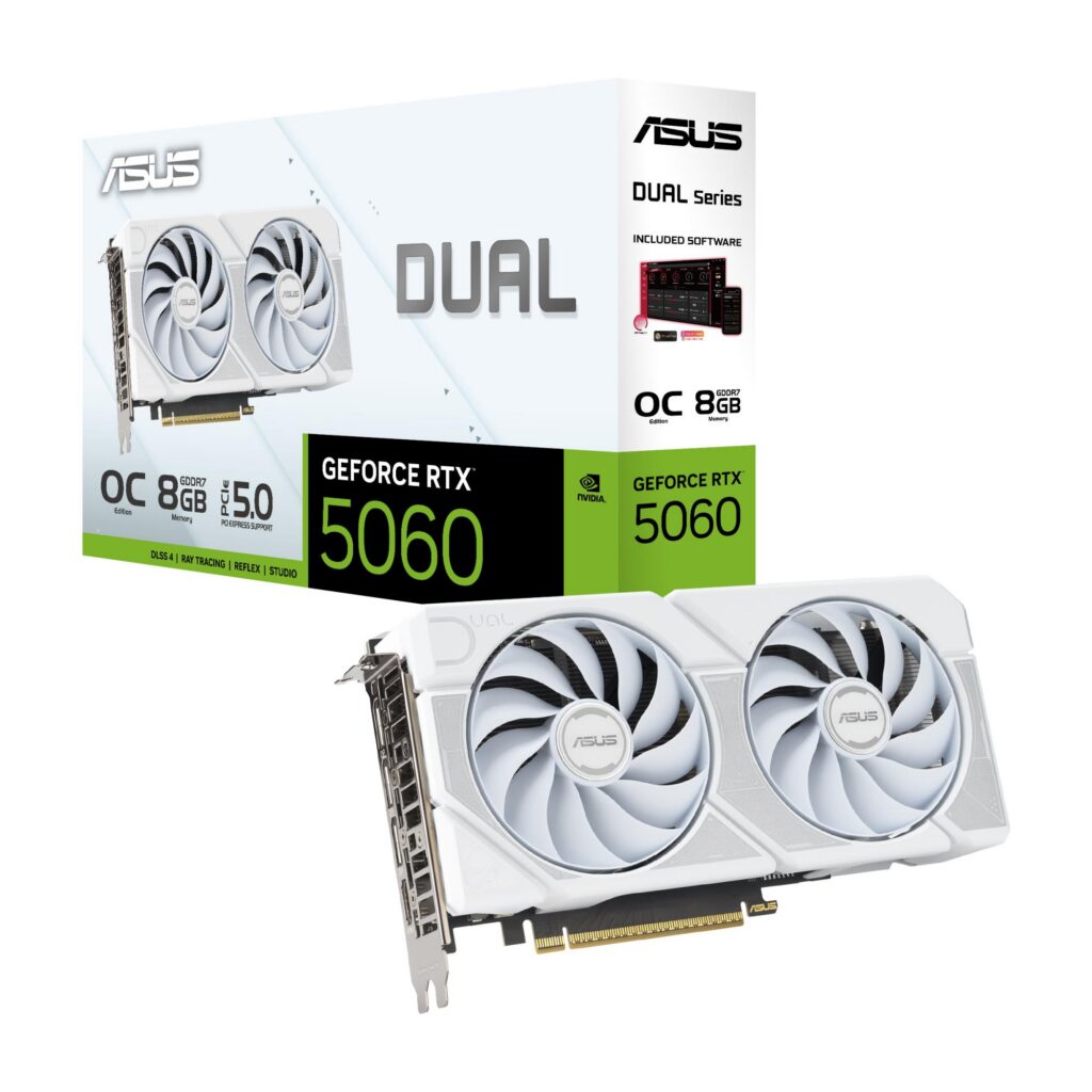 Videokaart|ASUS|NVIDIA GeForce RTX 5060|8 GB|GDDR7|128 bit|PCIE 5.0 1&#8...