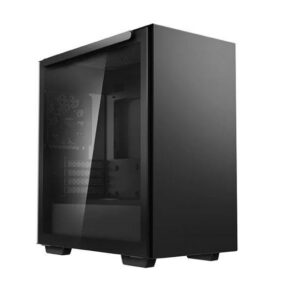 Case|DEEPCOOL|MACUBE 110|MiniTower|Case product features Transparent panel|Not included|R-MACUBE110-BKNGM1N-G-1