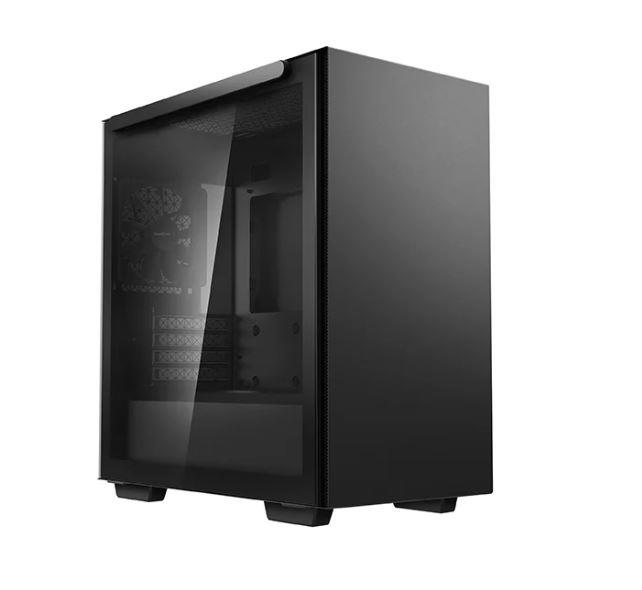 Case|DEEPCOOL|MACUBE 110|MiniTower|Case product features Transparent pan...