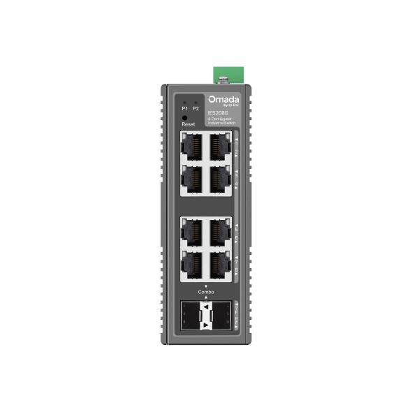 Switch|TP-LINK|Omada|IES208G|Type L2|IES208G