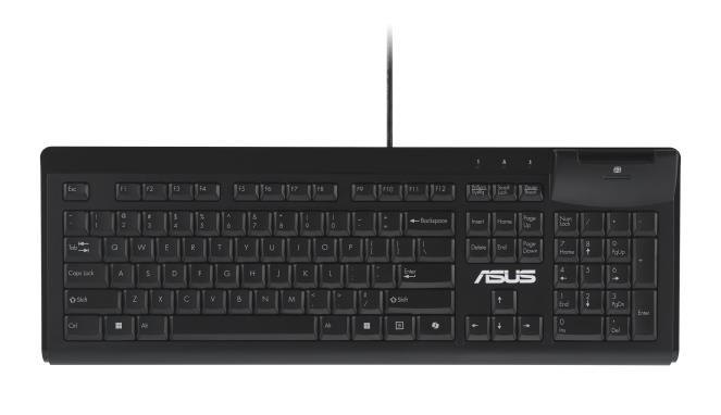 Klaviatuur KU100 BLACK/90XB05E0-BKB010 ASUS