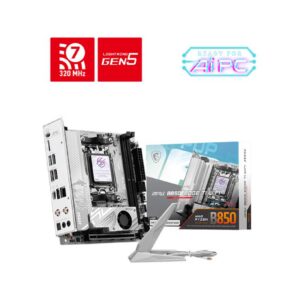 Emaplaat|MSI|AMD B850|SAM5|Mini-ITX|Memory DDR5|Memory slots 2|MPGB850I...