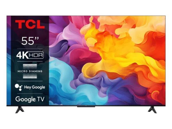 Televiisor|TCL|55″|4K/Smart|3840×2160|Juhtmevaba LAN|Bluetooth|Goog...