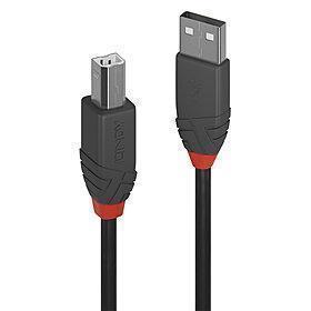KAABEL USB2 A-B 2M/ANTHRA 36673 LINDY