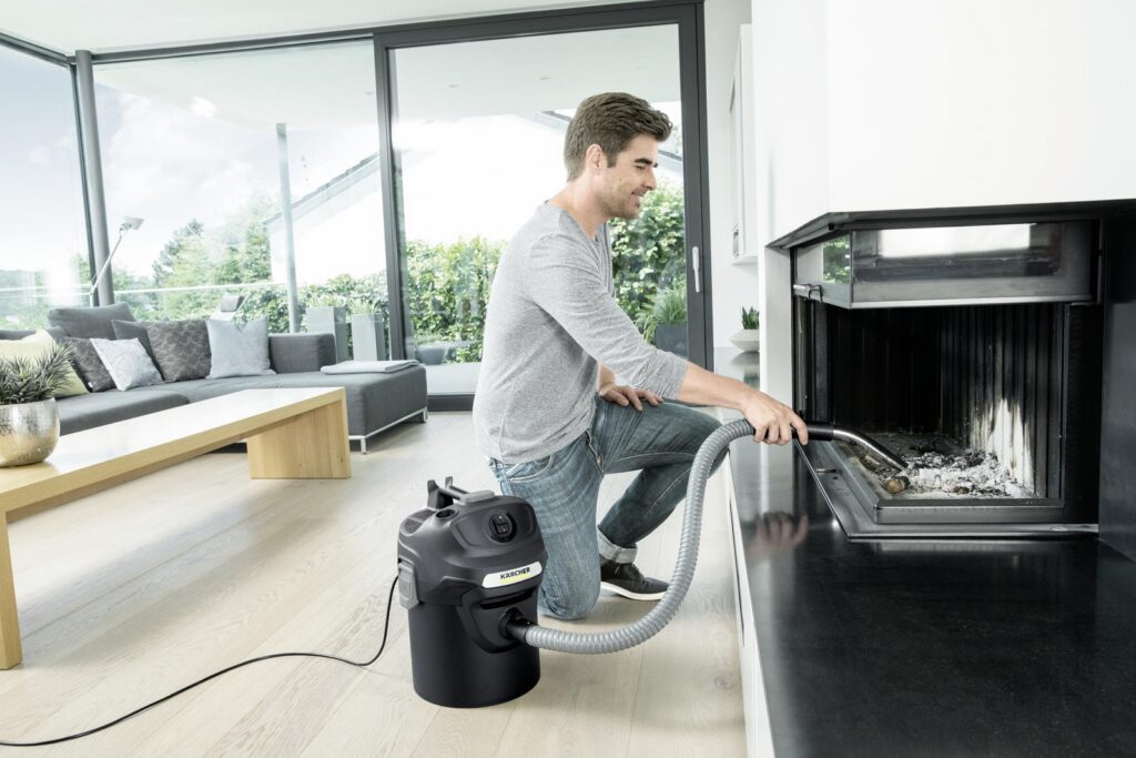 Vacuum Cleaner|KARCHER|Ash and dry vacuum cleaner AD 2|140 Watts|Capacit...