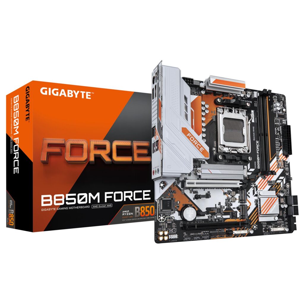 Emaplaat|GIGABYTE|AMD B850|SAM5|Micro-ATX|Memory DDR5|Memory slots 2|B8&...